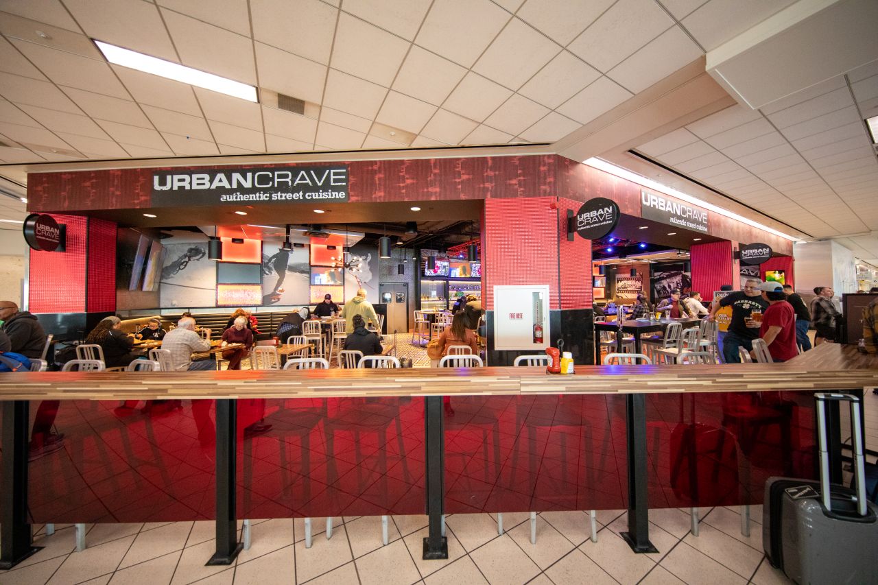 If you do lose any food going through the security checkpoint, just take it as a sign that you should try spots like Urban Crave inside the airport!