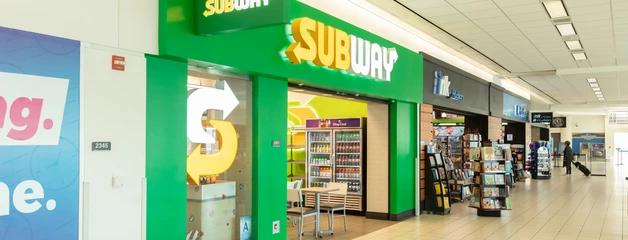 subway in the terminal 
