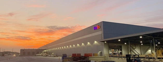 fedex facility at Ontario International Airport 