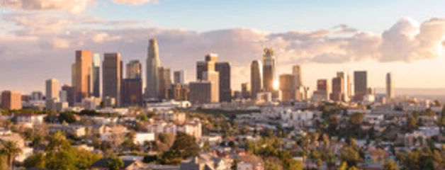 Overhead photo of LA